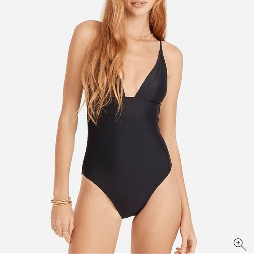 J Crew Plunge One-Piece